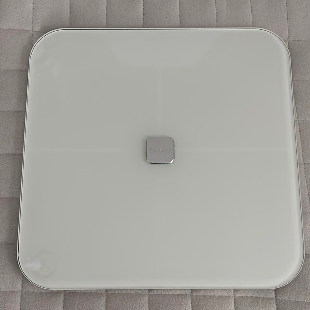 White Digital Bathroom Scale